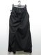 Ground Y�����饦��ɥ磻/W/GABARDINE 3WAY SKIRT PANTS/BLACK.