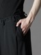 Ground Y�����饦��ɥ磻/W/GABARDINE 3WAY SKIRT PANTS/BLACK.