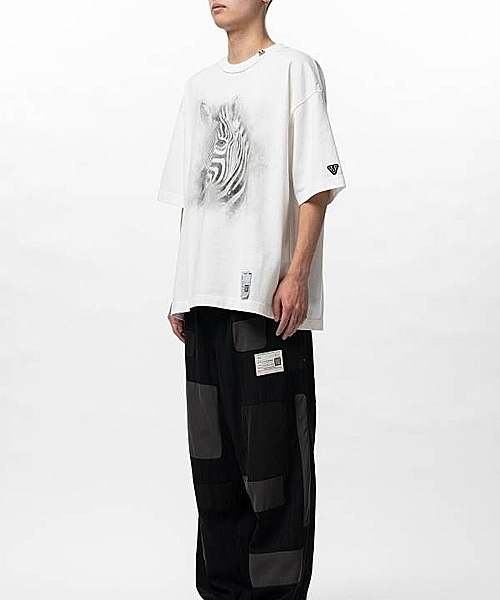 Maison MIHARA YASUHIRO��HORSE PRINTED TEE/WHITE