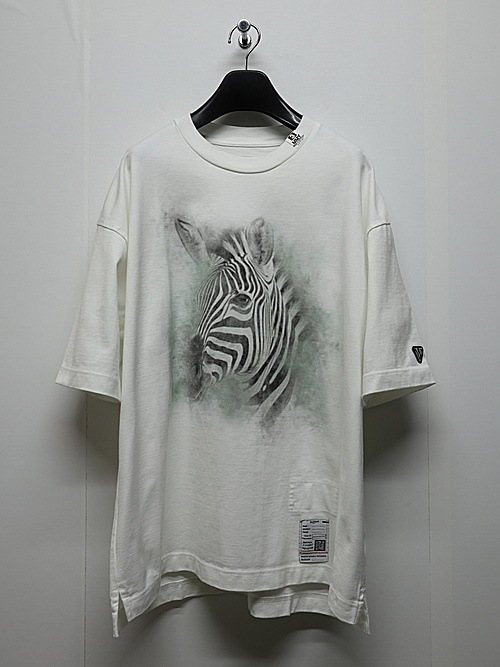 Maison MIHARA YASUHIRO��HORSE PRINTED TEE/WHITE