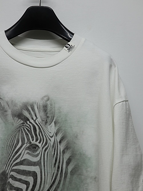 Maison MIHARA YASUHIRO��HORSE PRINTED TEE/WHITE