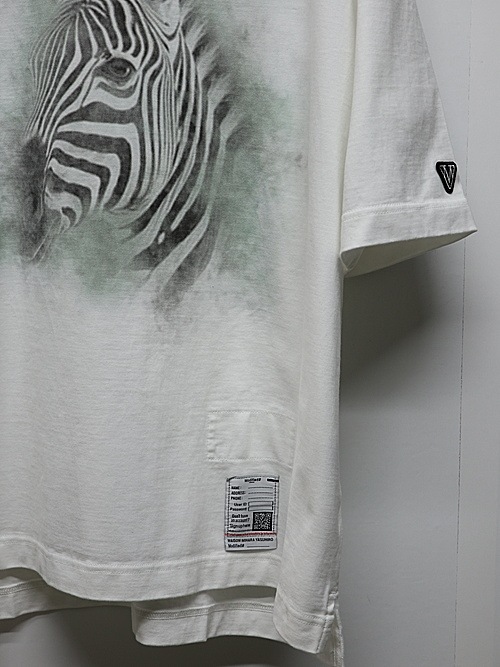 Maison MIHARA YASUHIRO��HORSE PRINTED TEE/WHITE