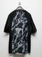 wjk�����֥른��������/combination dolman S/S/mono print��black