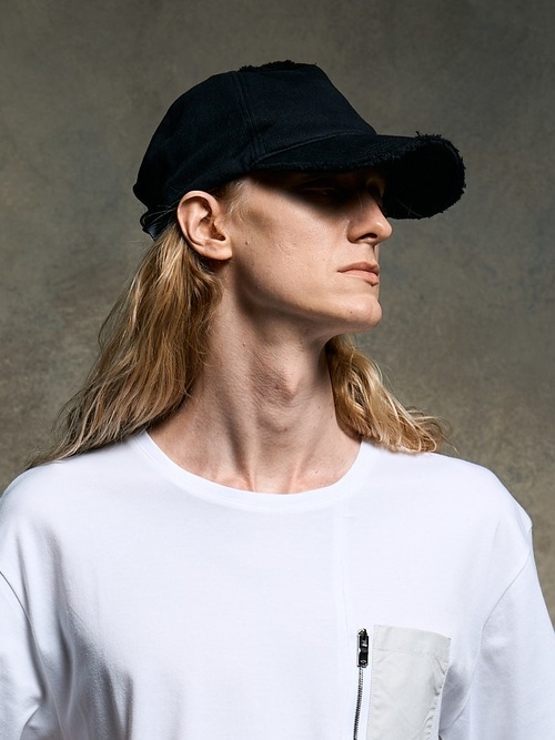 wjk�����֥른��������/jersey B.B.cap/deep black