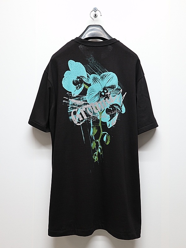 Ground Y�����饦��ɥ磻/20/- JERSEY ORCHID T-SHIRT/BLACK