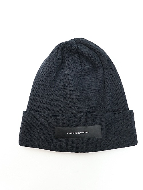 RESOUND CLOTHING���ꥵ����ɥ���������/linen knit cap/TAG