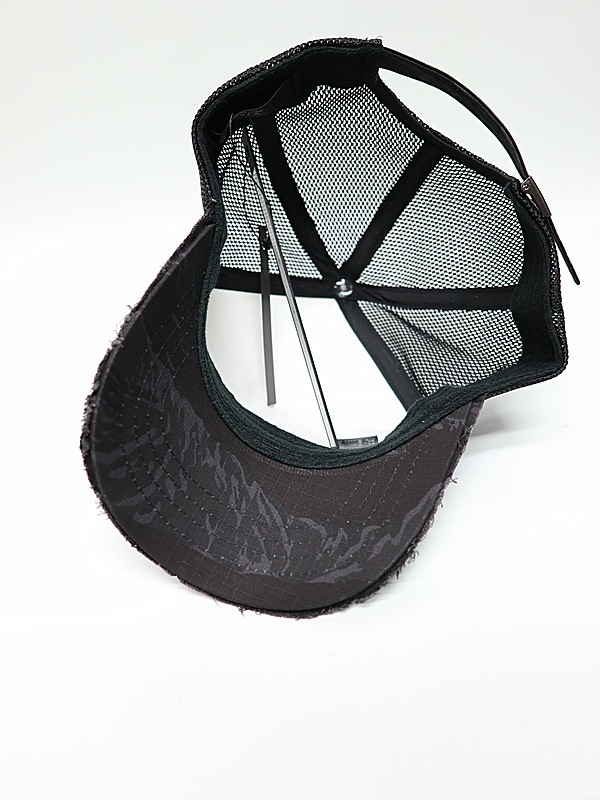 wjk�����֥른��������/muta ����ܥ졼����� "w"uta cut-off mesh cap/black �� white