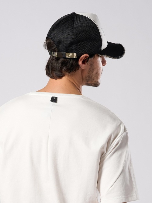 (ͽ���ʡ�5��6������ͽ��/wjk�����֥른��������/muta ����ܥ졼����� "w"uta cut-off mesh cap/black �� white