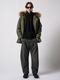 (ͽ���ʡ�10��11������ͽ��/wjk�����֥른��������/lomond��powder zip-up knit/black