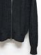 �㴰���wjk�����֥른��������/lomond��powder zip-up knit/black