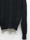 �㴰���wjk�����֥른��������/lomond��powder zip-up knit/black