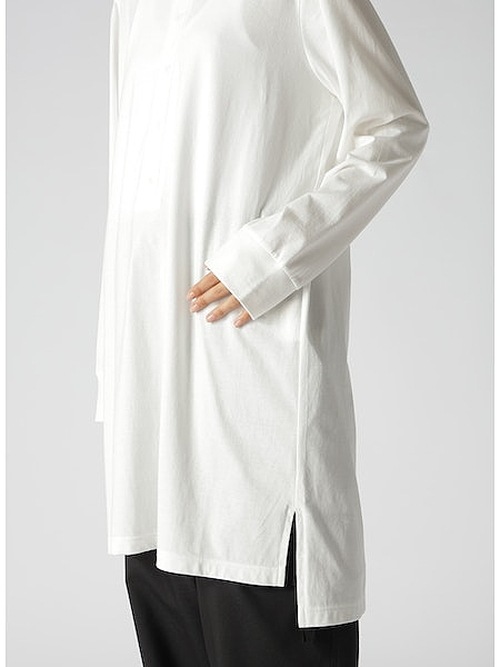 SALE30%OFF/Ground Y饦ɥ磻/30/-HIGH GAUGE PLAIN STITCH LONG HENRY T/BLK.