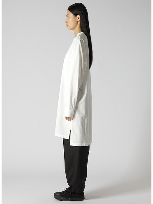 SALE30%OFF/Ground Y饦ɥ磻/30/-HIGH GAUGE PLAIN STITCH LONG HENRY T/BLK.