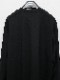 SALE30%OFF/Ground Y饦ɥ磻/30/-HIGH GAUGE PLAIN STITCH LONG HENRY T/BLK.