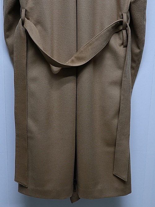(ͽʡ121ͽ/kiryuyrik奦奦/Cashmere Beaver W-Peacked Coat/Camel