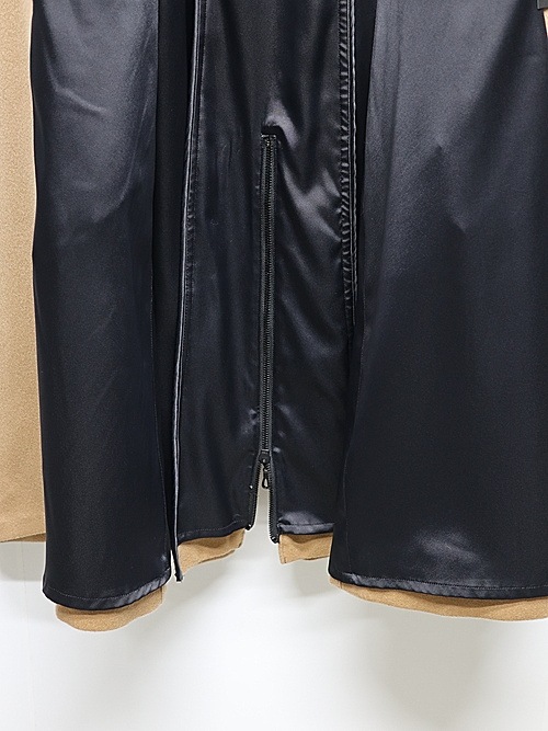 (ͽʡ121ͽ/kiryuyrik奦奦/Cashmere Beaver W-Peacked Coat/Camel