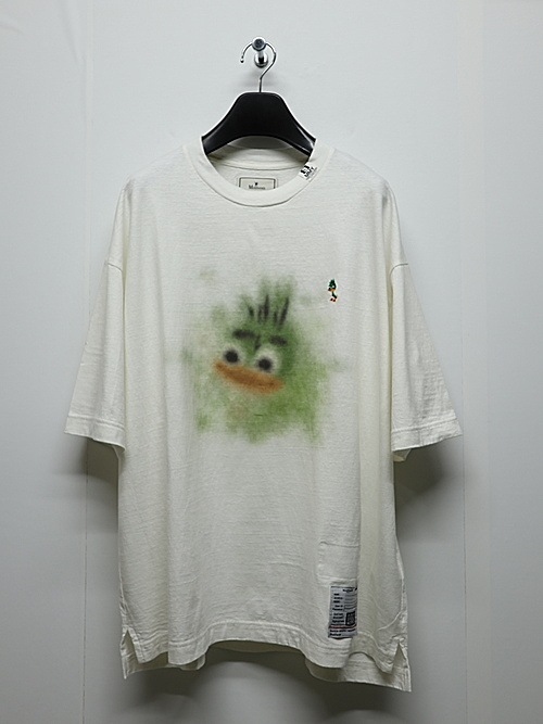 Maison MIHARA YASUHIRO��LEON PRINTED TEE/WHITE