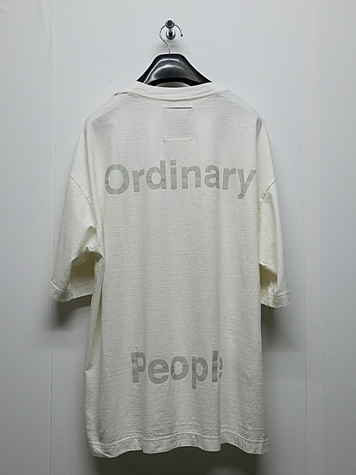 Maison MIHARA YASUHIRO��LEON PRINTED TEE/WHITE