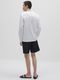 SALE30%OFF/ATTACHMENT�������å�����/COTTON DOUBLE FACE SLIM FIT L/S TEE/WHITE.