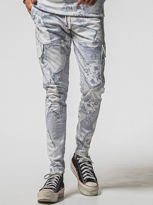 RESOUND CLOTHING���ꥵ����ɥ���������/Darrell HEAT cargo PT/paisley GREY