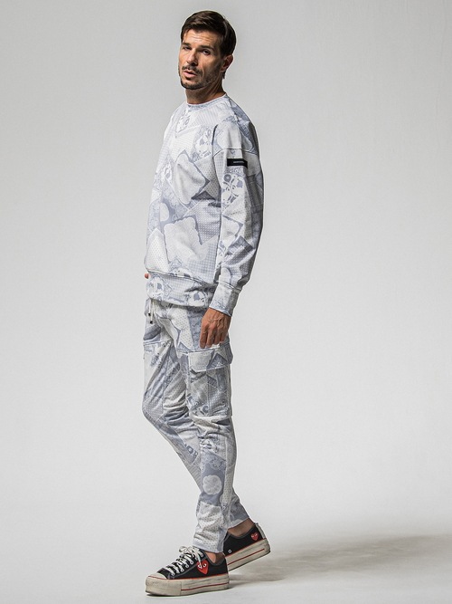 RESOUND CLOTHING���ꥵ����ɥ���������/Darrell HEAT cargo PT/paisley GREY