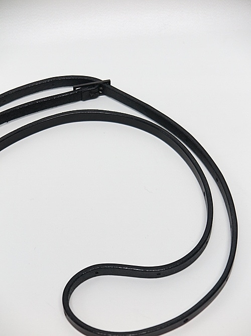 �㴰���nude:masahiko maruyama ���̡���:�ޥ��ҥ��ޥ���/LEATHER SMARTPHONE STRAP / GROVES STRAP w/iolom/Black