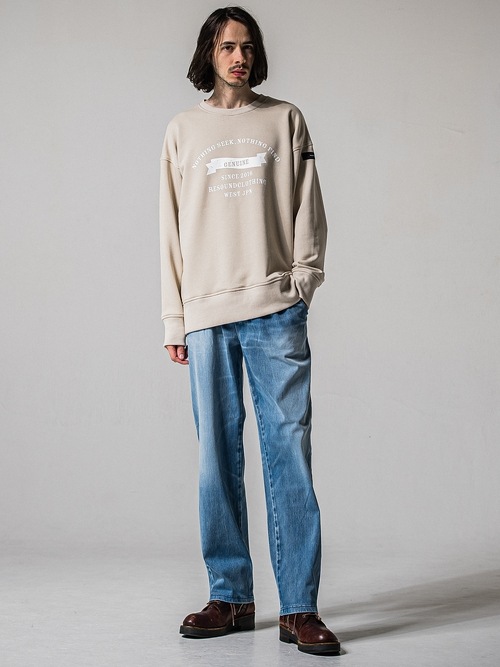 (ͽ���ʡ�2��3������ͽ��/39TH RESOUND CLOTHING���ꥵ����ɥ���������/SEMIWAIDE DENIM JERSEY WIDE PT/LIND