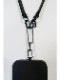 �㴰���nude:masahiko maruyama ���̡���:�ޥ��ҥ��ޥ���/LEATHER SMARTPHONE STRAP / GROVES STRAP w/iolom/Black