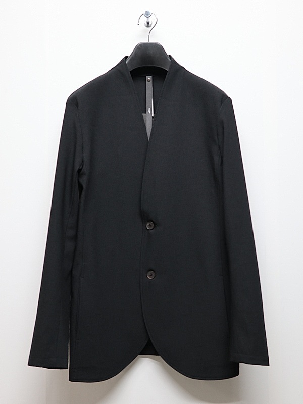 �㴰���wjk�����֥른��������/solid collar single jacket/black