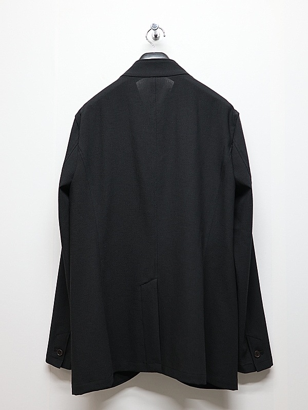 �㴰���wjk�����֥른��������/solid collar single jacket/black