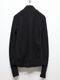 JULIUS����ꥦ��/COTTON NEP THERMAL CUT & SEWN1/BLACK