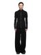 JULIUS����ꥦ��/COTTON NEP THERMAL CUT & SEWN1/BLACK