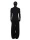 JULIUS����ꥦ��/COTTON NEP THERMAL CUT & SEWN1/BLACK