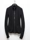 JULIUS����ꥦ��/COTTON NEP THERMAL CUT & SEWN1/BLACK