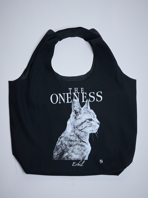 (ͽ���ʡ�8��9������ͽ��/THE ONENESS�������ͥ�/Recycle Polyester Charity Shoulder Tote Bag/Black