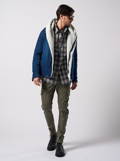 (ͽ���ʡ�9��10������ͽ��/wjk�����֥른��������/M47 banana slim pants/khaki