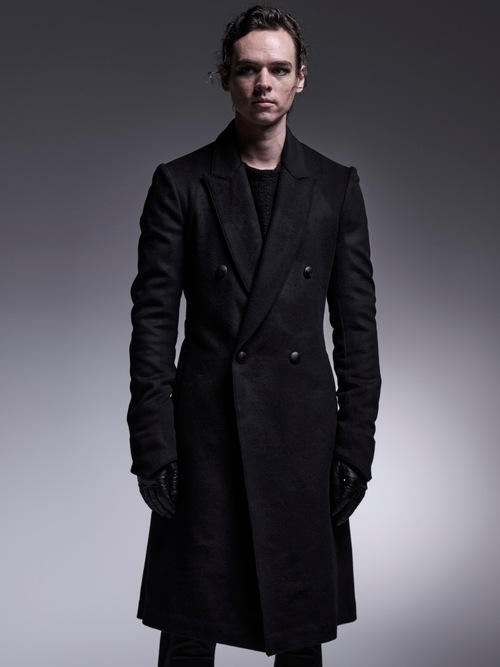 (ͽ���ʡ�12��1������ͽ��/kiryuyrik������奦����奦/Cashmere Beaver W-Peacked Coat/Black