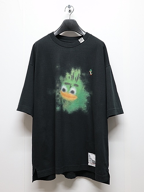 Maison MIHARA YASUHIRO��LEON PRINTED TEE/BLACK