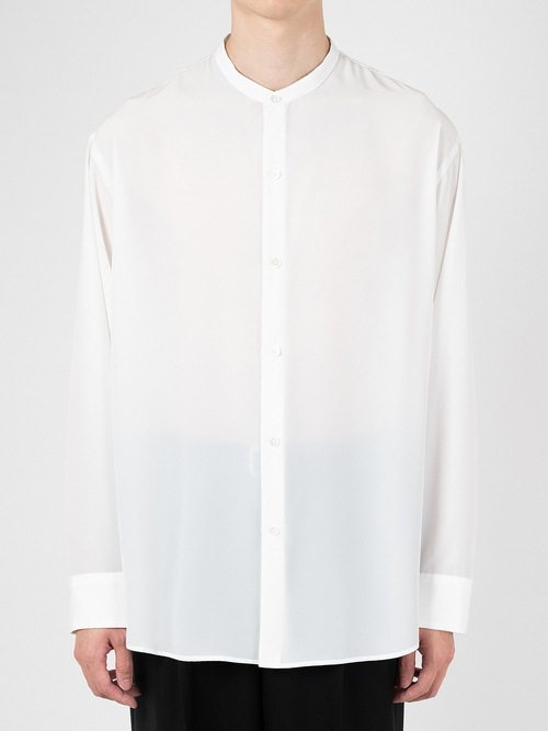 LAD MUSICIAN����å� �ߥ塼�������/DECHINE BAND COLLAR SHIRT/WHITE