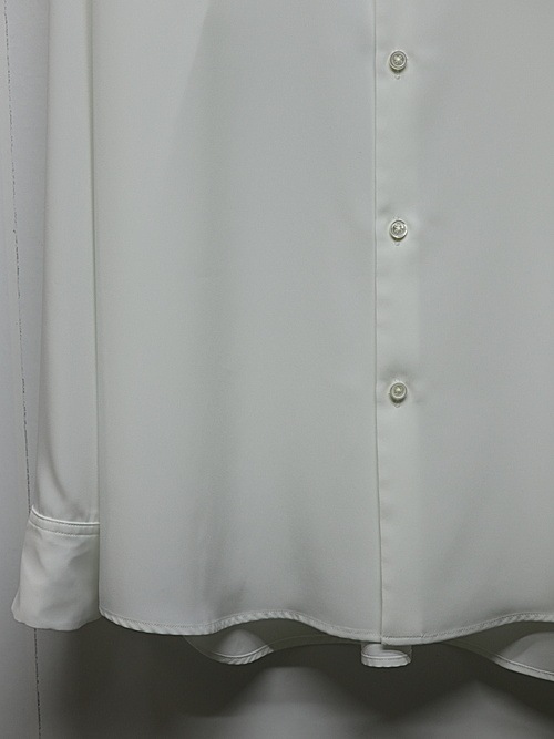 LAD MUSICIAN����å� �ߥ塼�������/DECHINE BAND COLLAR SHIRT/WHITE