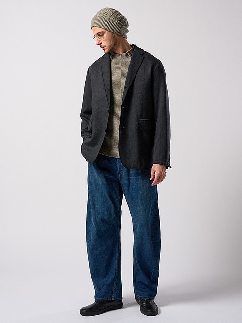 (ͽ���ʡ�10��11������ͽ��/wjk�����֥른��������/lomond��powder line high-neck knit/gray