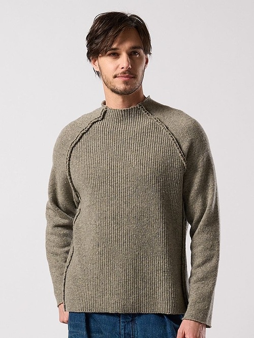 (ͽ���ʡ�10��11������ͽ��/wjk�����֥른��������/lomond��powder line high-neck knit/gray