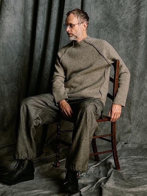 (ͽ���ʡ�10��11������ͽ��/wjk�����֥른��������/lomond��powder line high-neck knit/gray