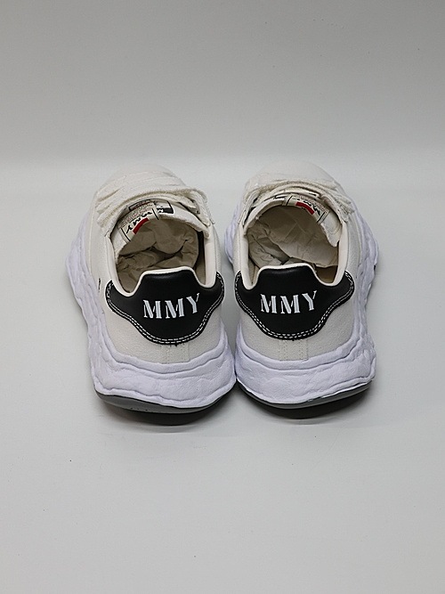 Maison MIHARA YASUHIROCHARLES/original sole canvas sneakers/WHT.
