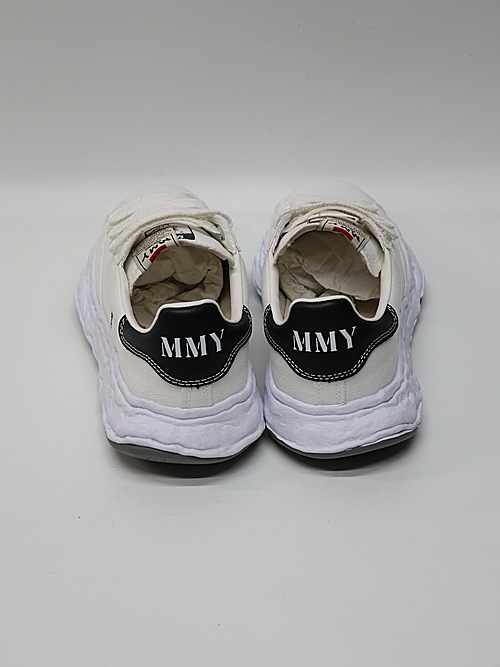 Maison MIHARA YASUHIROCHARLES/original sole canvas sneakers/WHT