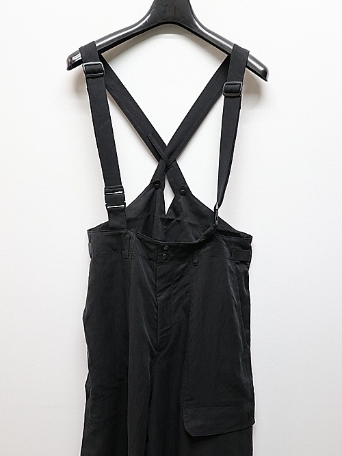 Y-3磻꡼/Y3-A24-0000-112/SUSPENDER PANTS/BLACK.