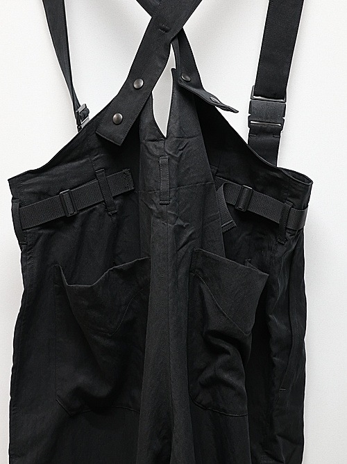 Y-3磻꡼/Y3-A24-0000-112/SUSPENDER PANTS/BLACK.