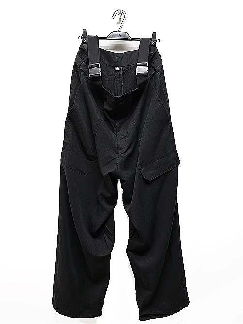 Y-3���磻���꡼/Y3-A24-0000-112/SUSPENDER PANTS/BLACK.