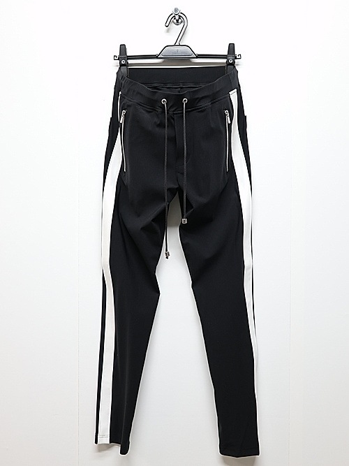 RESOUND CLOTHING���ꥵ����ɥ���������/SUPER TIGHT TAPERD LEATHER LINE TRUCK PT/BKWH