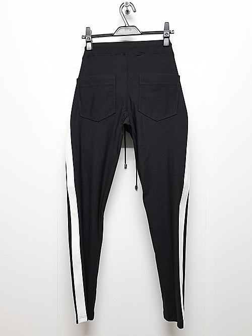 RESOUND CLOTHING���ꥵ����ɥ���������/SUPER TIGHT TAPERD LEATHER LINE TRUCK PT/BKWH